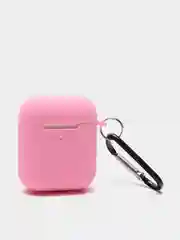 Белый силиконовый чехол для беспроводных наушников AirPods