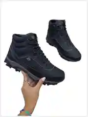 Синий ботинки мужские, зимние