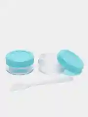 Голубой дорожный набор флаконов