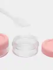 Розовый дорожный набор флаконов