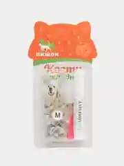 Серый антицарапки когти накладные для кошек / колпачки на когти / Антицарапки для кошек
