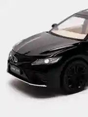 Черный металлическая машинка Che Zhi 1:24 Toyota Camry Sport CZ130A, инерционная, свет, звук