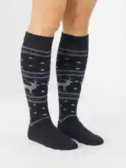 Угольный гольфы теплые женские Danni Termo Plus