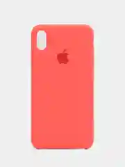 Кораллово-розовый чехол для iPhone XS Max, силиконовый