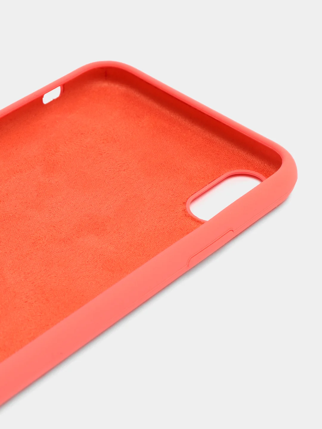 Кораллово-розовый чехол для iPhone XS Max, силиконовый