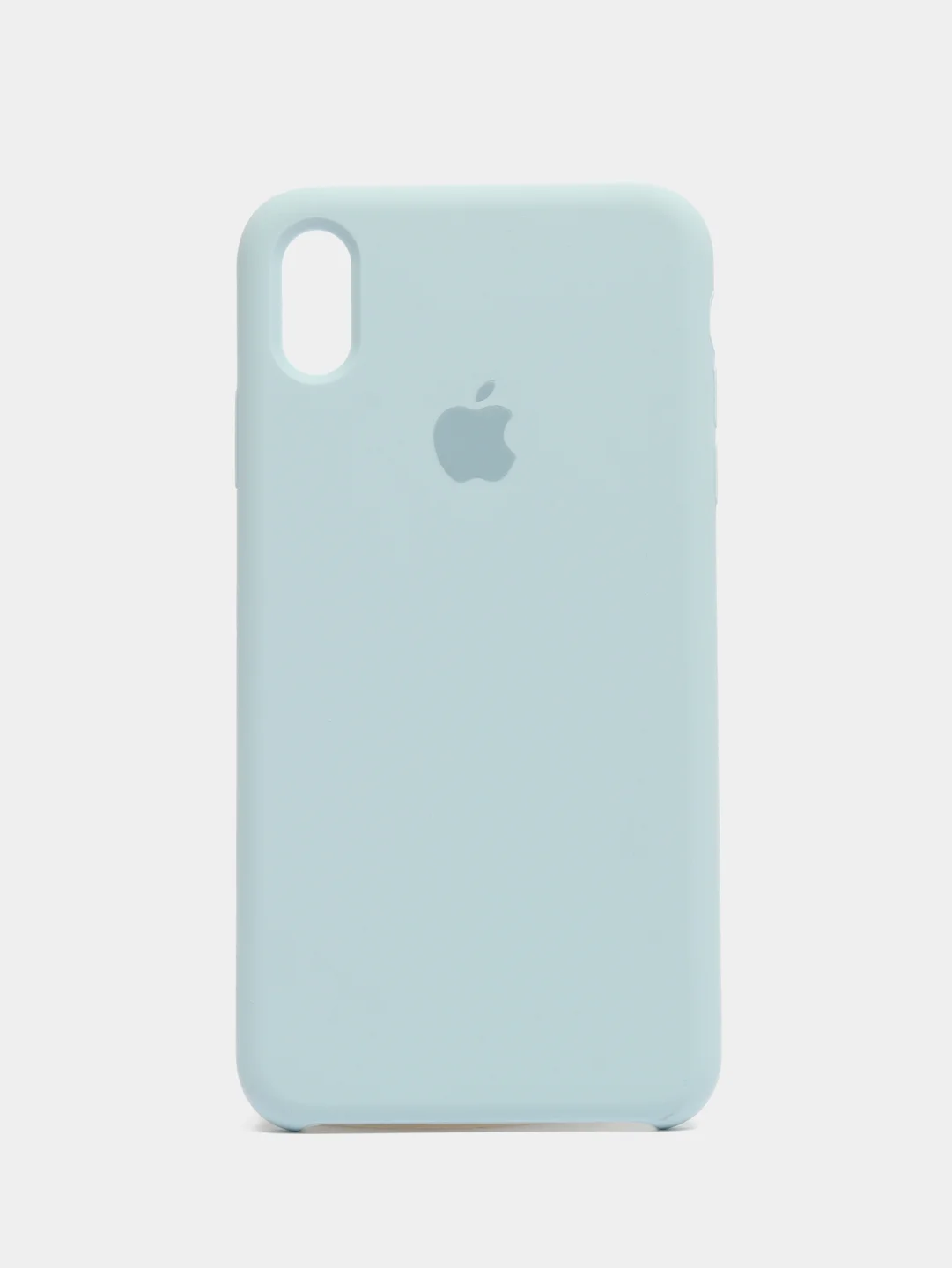 Небесно-голубой чехол для iPhone XS Max, силиконовый