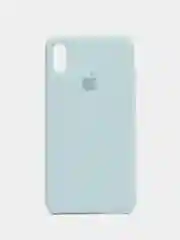Небесно-голубой чехол для iPhone XS Max, силиконовый