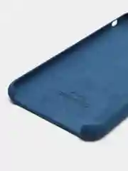 Синий меланж чехол для iPhone XS Max, силиконовый
