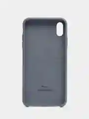Тёмно-серый чехол для iPhone XS Max, силиконовый