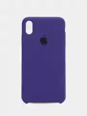 Пурпурный чехол для iPhone XS Max, силиконовый