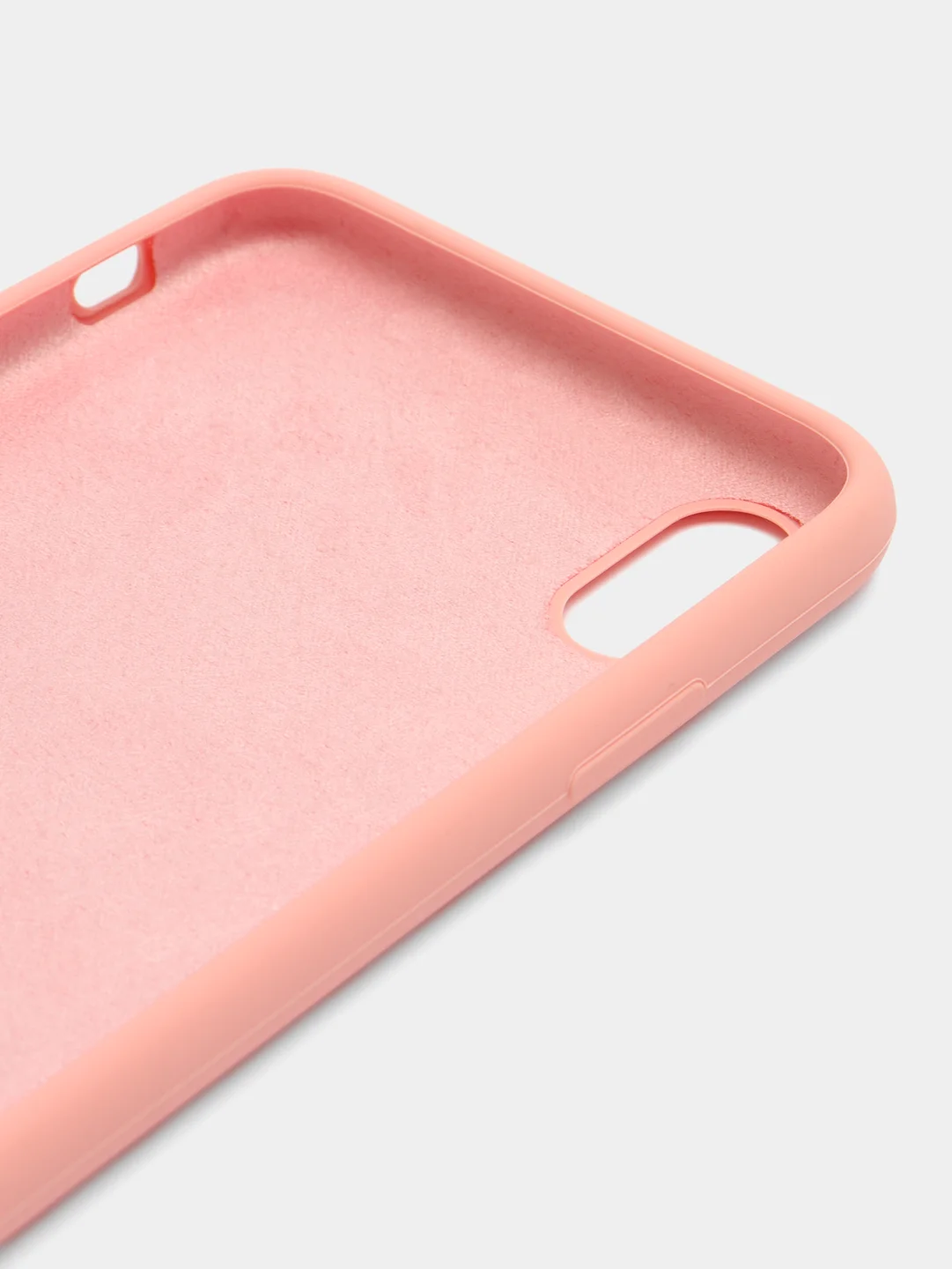 Розовый чехол для iPhone XS Max, силиконовый