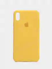 Желтый чехол для iPhone XS Max, силиконовый