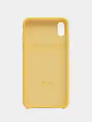 Желтый чехол для iPhone XS Max, силиконовый