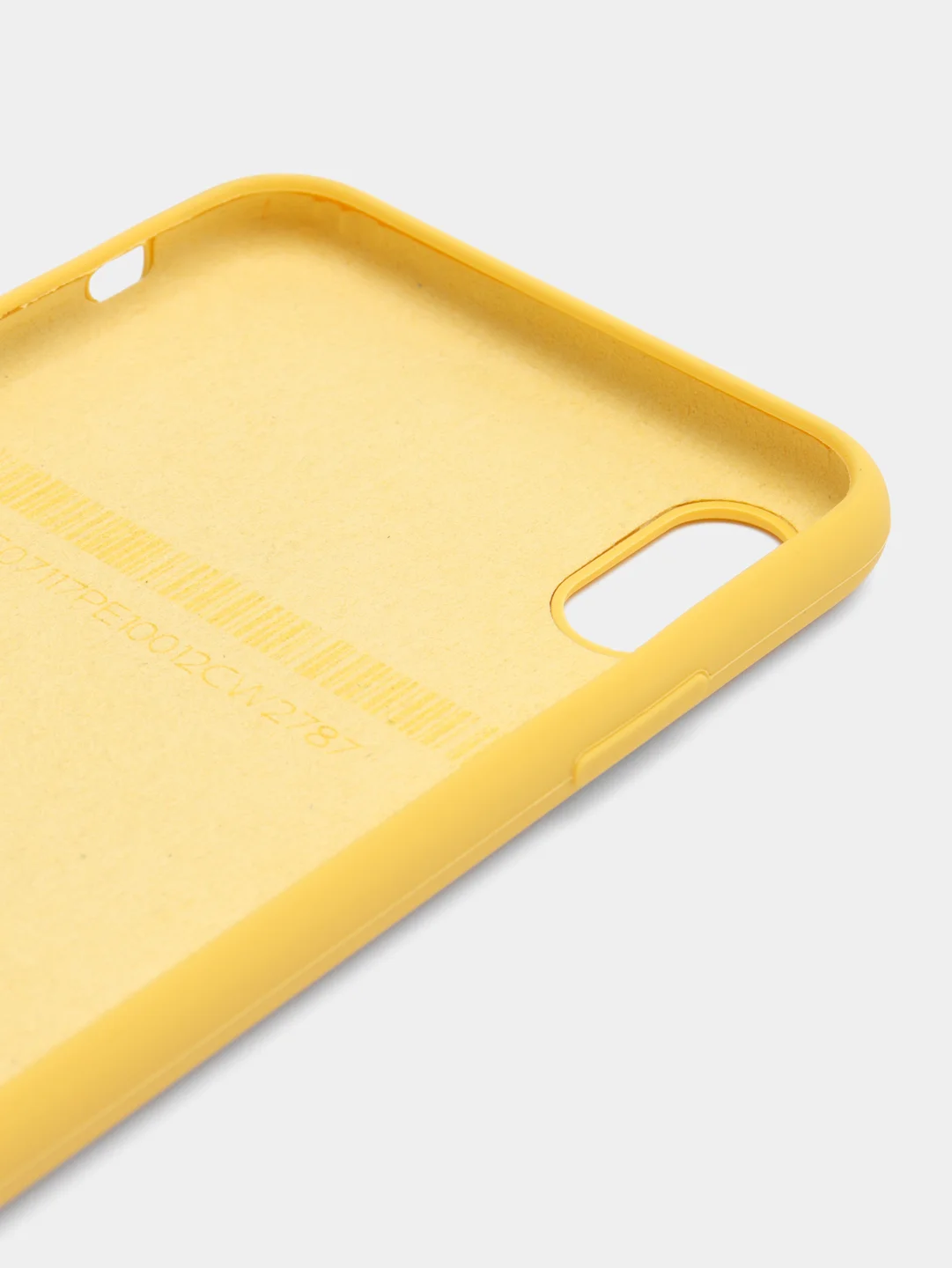 Желтый чехол для iPhone XS Max, силиконовый