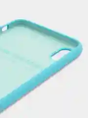 Голубой чехол для iPhone XS Max, силиконовый