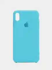 Голубой чехол для iPhone XS Max, силиконовый