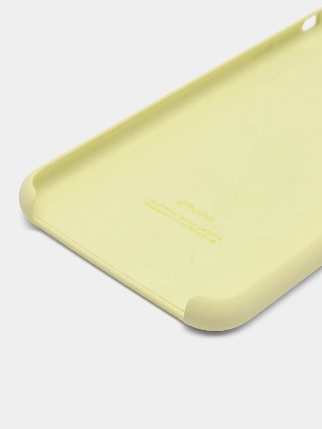 Лимонный чехол для iPhone XS Max, силиконовый