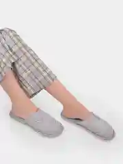 Бежевый тапочки домашние женские