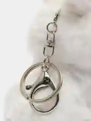 Белый мягкая игрушка зайчик, кролик. Брелок заяц. Подарок на пасху