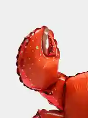 Оранжевый шар воздушный "Морские животные"