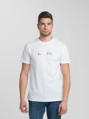 Футболка мужская, белая, Lupi