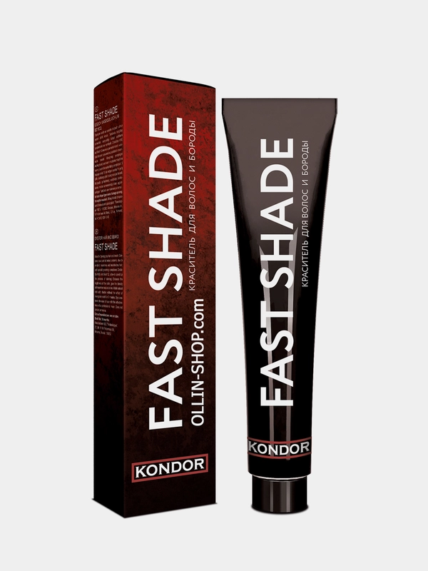 Краситель для волос и бороды Kondor "Fast Shade", тон 3 - тёмный шатен, 60 мл