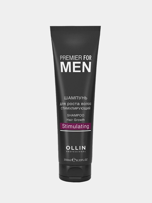 Шампунь для роста волос OLLIN PREMIER FOR MEN, освежающий, 250 мл