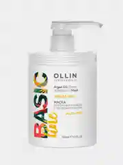 Маска для сияния и блеска с аргановым маслом OLLIN Basic Line, 650 мл
