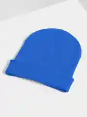 Синий женская шапка