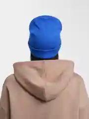 Синий женская шапка