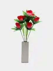 Тёмно-розовый искусственные цветы розы, букет