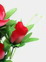 Тёмно-розовый искусственные цветы розы, букет