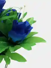 Синий искусственные цветы розы, букет