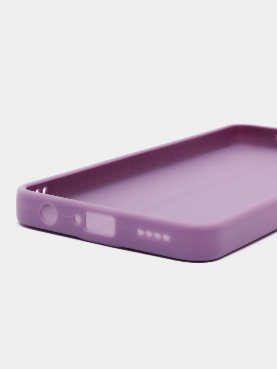 Сиреневый чехол TECNO POVA 3 c защитой камеры