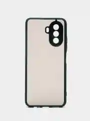 Тёмно-зелёный чехол для HUAWEI NOVA Y70 с защитой камеры