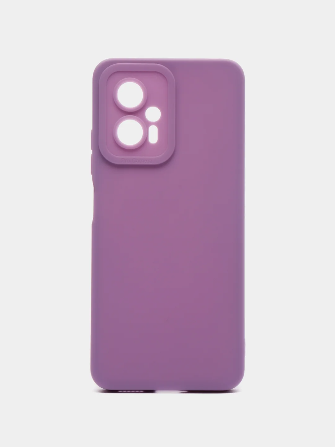 Сиреневый чехол XIAOMI POCO X4 GT / REDMI NOTE 11T PRO с защитой камеры