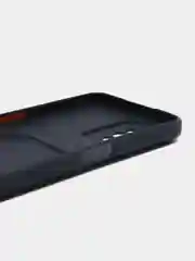 Темно-синий чехол REALME C31 с карманом для карточки, и защитой камеры
