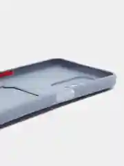 Серый чехол REALME C31 с карманом для карточки, и защитой камеры