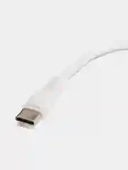 Белый кабель быстрой зарядки USB, Micro-USB, Type-C, Lightning