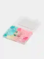 Коралловый меланж набор бусин для создания украшений