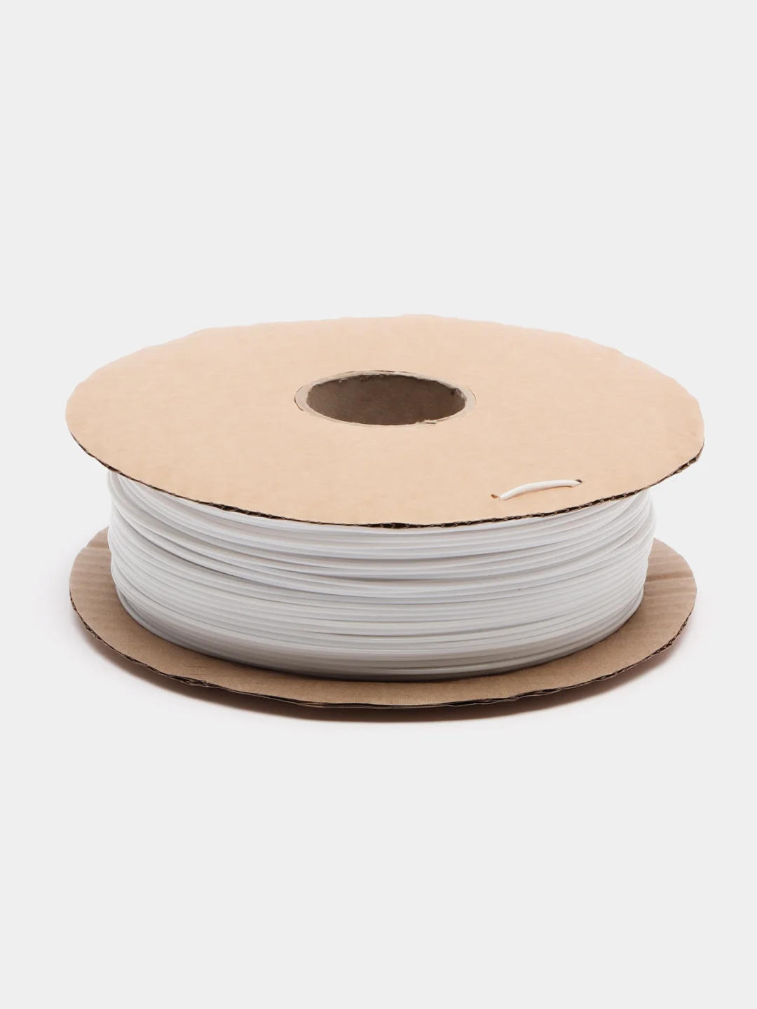 Белый пластик для 3D принтера PETG KingPlast, 1 кг