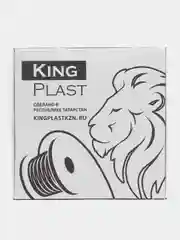 Белый пластик для 3D принтера PETG KingPlast, 1 кг