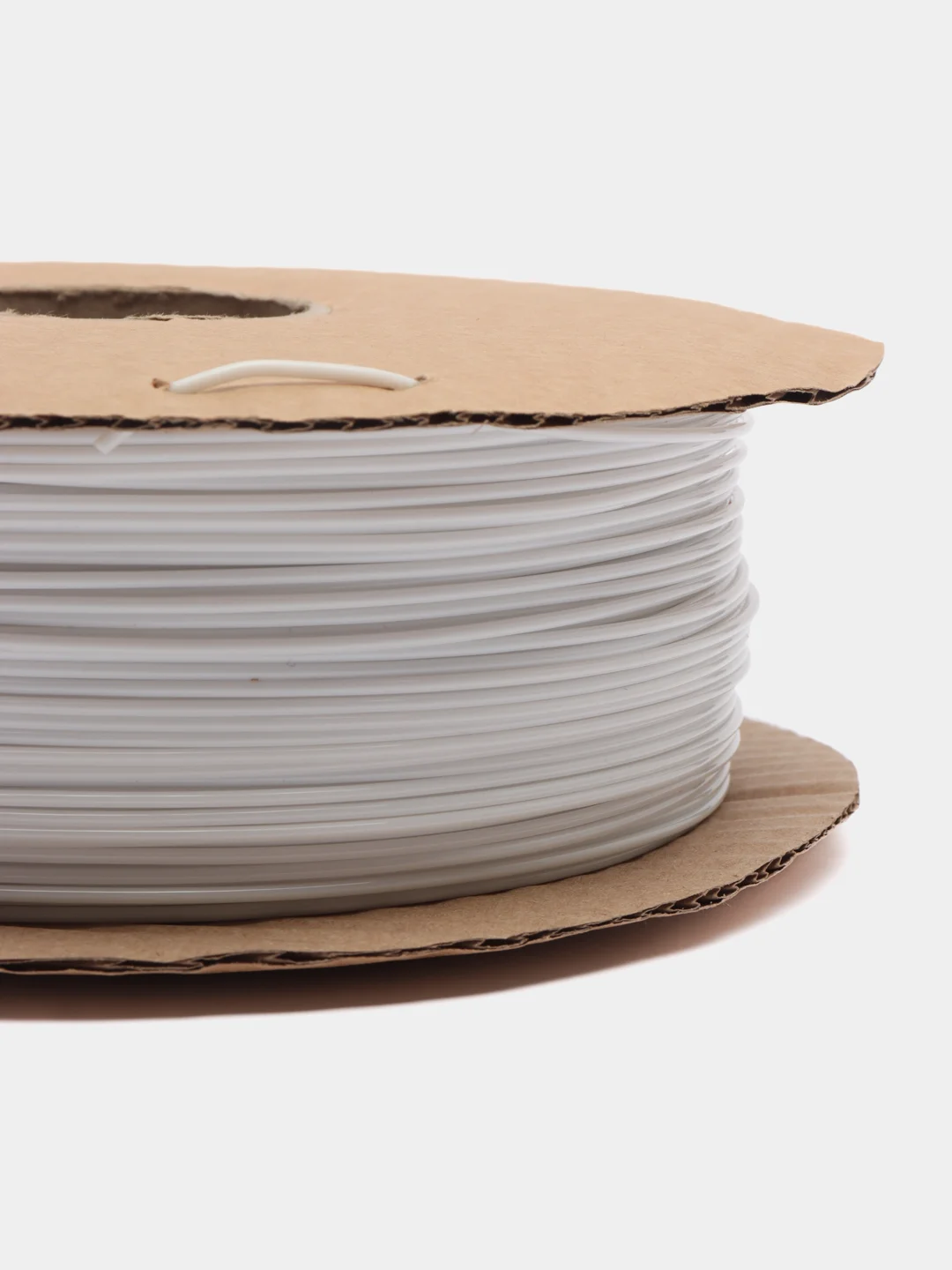 Белый пластик для 3D принтера PETG KingPlast, 1 кг