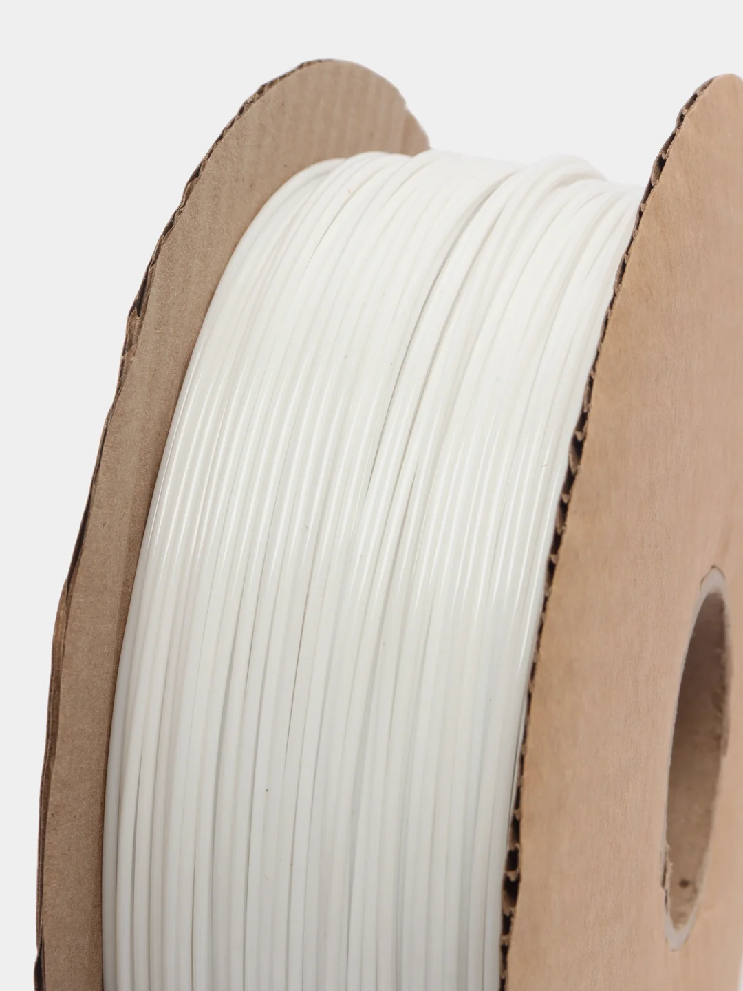 Белый пластик для 3D принтера PETG KingPlast, 1 кг