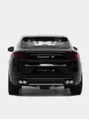 Черный металлическая машинка XHD 1:24 Porsche Cayenne Turbo S 2402 инерционная, свет, звук