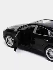 Черный металлическая машинка XHD 1:24 Porsche Cayenne Turbo S 2402 инерционная, свет, звук