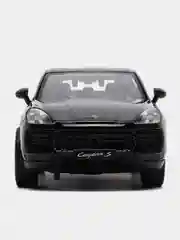 Черный металлическая машинка XHD 1:24 Porsche Cayenne Turbo S 2402 инерционная, свет, звук