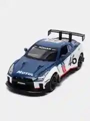 Белый металлическая машинка 1:24 NISSAN SKYLINE GT-R R35 A3348