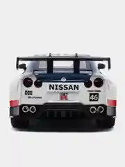 Белый металлическая машинка 1:24 NISSAN SKYLINE GT-R R35 A3348