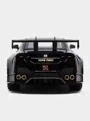 Черный металлическая машинка 1:24 NISSAN SKYLINE GT-R R35 A3348